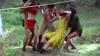Deviant Chicks Fight And Taunt Each Other (1960s Antique)